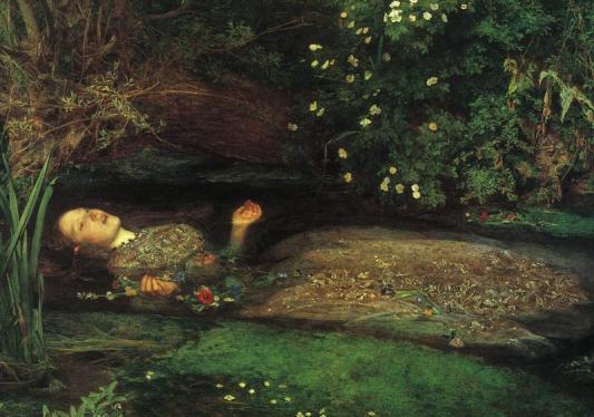 Ofelia - John Everett Millais (1851-52)
